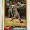 1981 Topps Johnny Bench RECORD BREAKER Baseball Card - Image 5