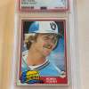 1981 Topps Robin Yount Baseball Card - Image 3